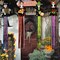 4pcs Dia De Los Muertos Sugar Skull Hanging Decoration( Multicolor)10.2 x 6.93 x 0.71 inches